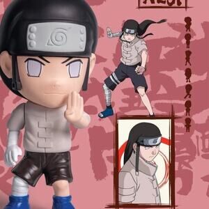 NARUTO X BURGER KING Kids Meal Toy Neji Hyuga SEALED